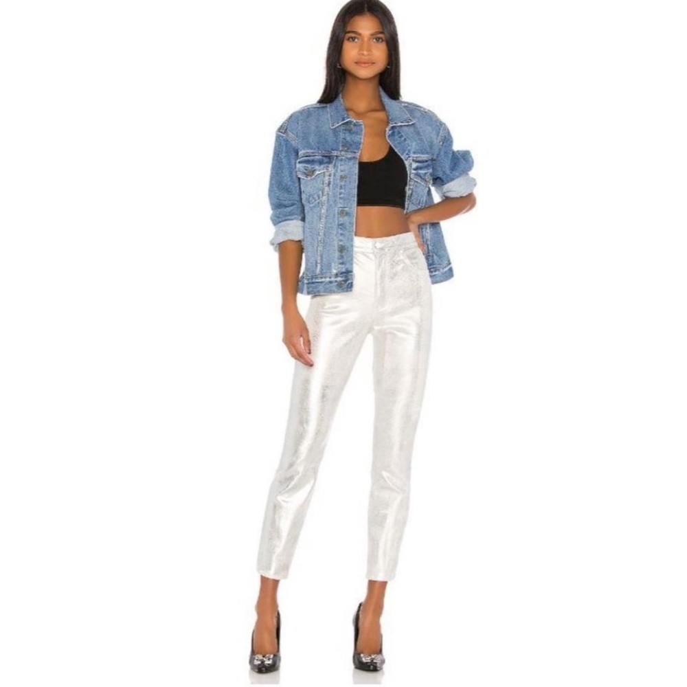 GRLFRND Karolina High Rise Button Fly Skinny Jean
